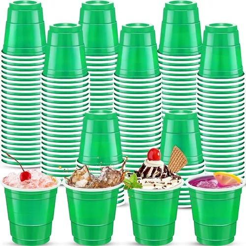 Vista 21 de 500 piezas vasos de chupito de 2 onzas de colores surtidos, vasos de chupito coloridos de plástico neón para beber, degustaciones servidas