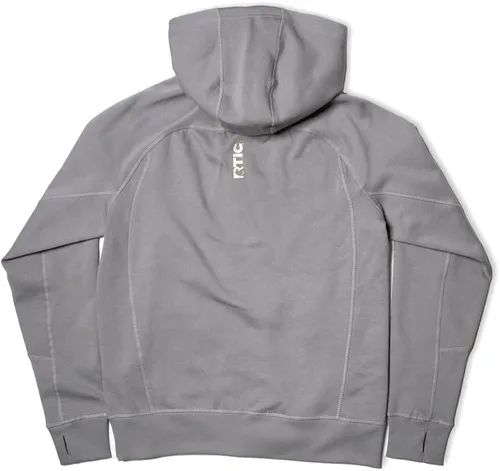 Vista 2 de RTIC Sudadera con capucha para hombre, repelente al agua, con cremallera, de manga larga, resistente al agua, para exteriores