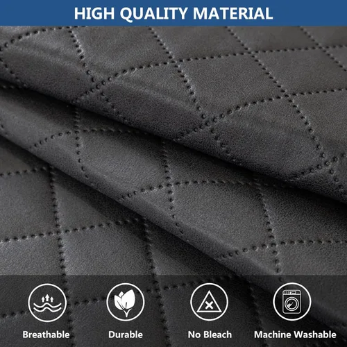 Vista 3 de Eismodra Funda para Reposabrazos, Fundas de Sofá para Sofá de 3 Cojines, Funda de Sofá Seccional, Fundas Deslizantes Lavables, Protector de Muebles