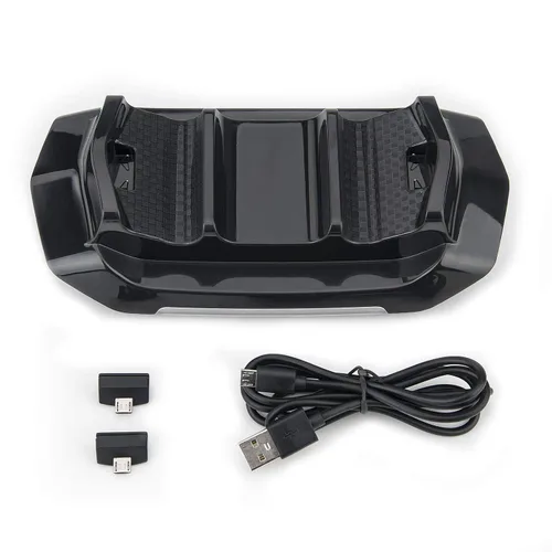 Vista 2 de PS4 Controlador Cargador Dual Estación de Carga Dock para Playstation 4 DualShock Controladores Inalámbricos (PS4, PS4 Pro, PS4 Slim)
