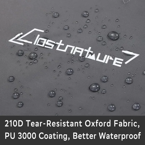 Vista 5 de Clostnature Waterproof Camping Tarp for Tent - Ultralight Hammock Rain Fly for Backpacking, Heavy Duty Camping Hiking Awning Lightweight Rain Tarp