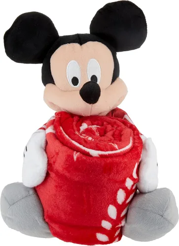 Vista 9 de Northwest NCAA Unisex-Adult Character Hugger Pillow & Silk Touch Throw Blanket Set