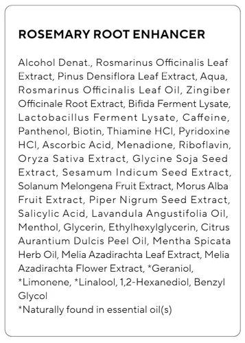 Vista 8 de AROMATICA Spray de Agua de Romero Potenciador de Raíces para el Crecimiento del Cabello – Aceite Coreano para el Cuidado del Cabello