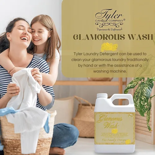 Vista 4 de Tyler Candle Glamorous Wash - Detergente para ropa sucia y alto mantenimiento, paquete de 4 onzas