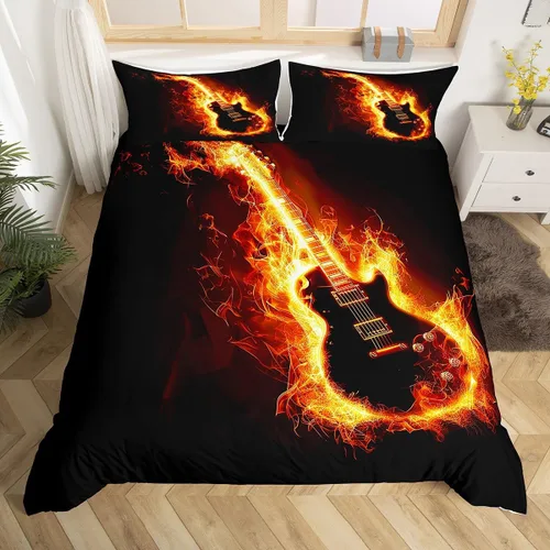Vista 17 de Erosebridal Juego de ropa de cama de atrapasueños, tamaño individual, juego de funda de edredón bohemia de microfibra de lujo para niños
