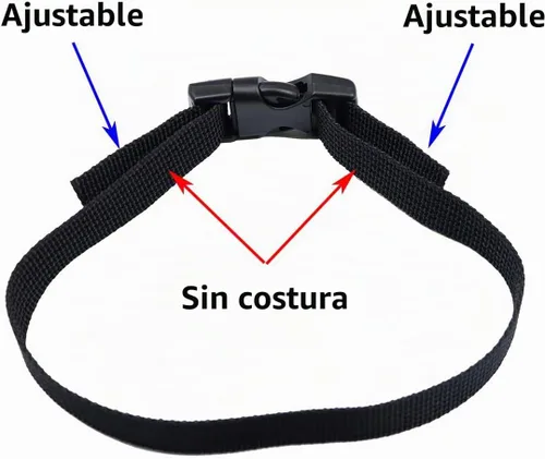 Vista 6 de Hebilla de Liberación Lateral Rápida, Hebilla de Clip de Plástico de Servicio Pesado con Cierre de Broche para Sujetadores de Correa de Mochila