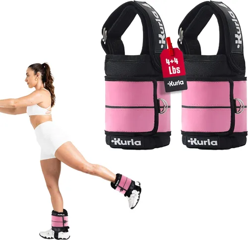 Ankle & Wrist Weights – 8/16/20/30 lbs Pair (4–15lbs - Each) | Dual Adjustable Secure Strap System | Patented Design | Ideal for Home Workouts,