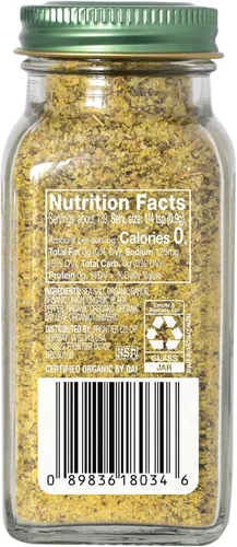 Vista 2 de Simply Organic Adobo Seasoning, certificado orgánico, sin OMG, 4.41 onzas, paquete de 6