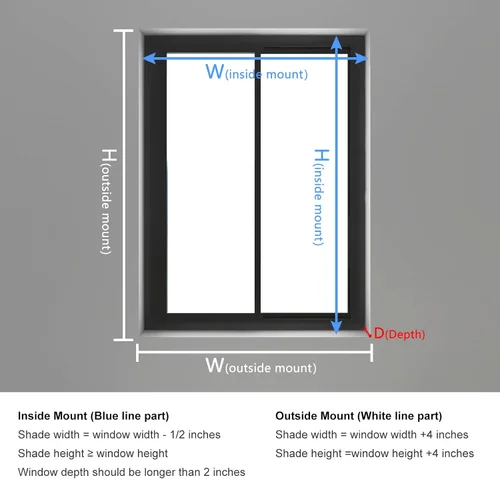 Vista 7 de Changshade Persianas Celulares Personalizadas de Arriba hacia Abajo Opacas, Persianas de Ventana Personalizadas para Ventana Interior, Persianas