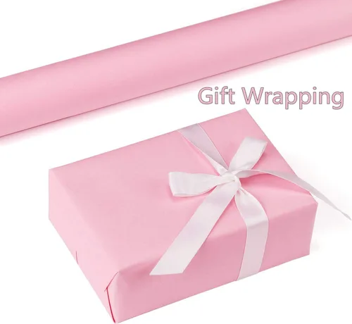 Vista 4 de practicalWs Papel tapiz rosa autoadhesivo con película adhesiva, papel fácil de aplicar, papel tapiz para pegar, revestimiento de estante y reforma