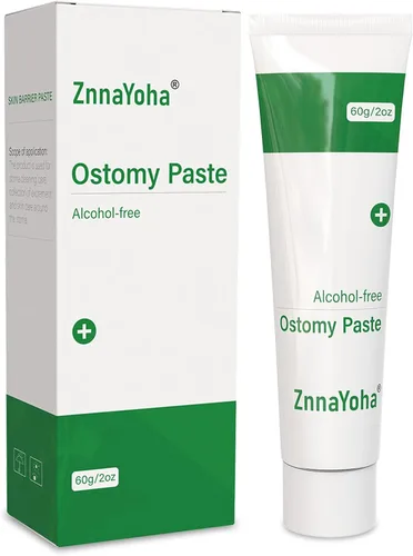 Vista 9 de Pasta de barrer para la piel de estoma, pasta de ostomía, suministros de ostomía, tubo de 4 onzas (paquete de 2)