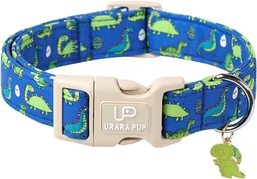 Vista 27 de Collar de algodón de verano con hebilla de metal, collar de regalo para niñas o niños pequeños, medianos y grandes, lindos collares duraderos