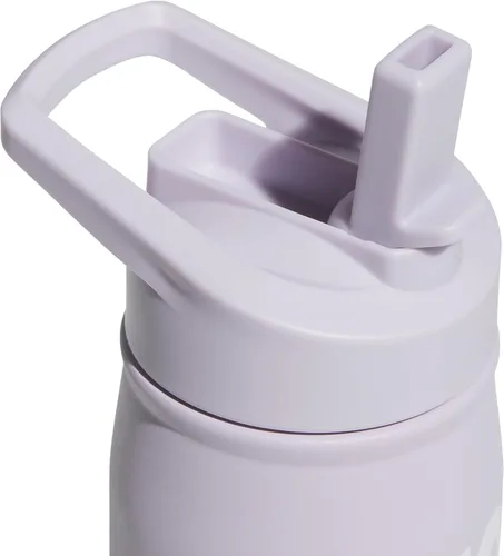 Vista 5 de adidas Stainless Steel Metal Water Bottle 20 oz (600 mL) Straw Lid