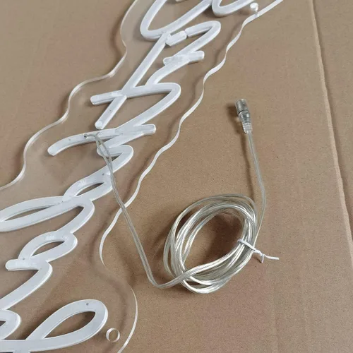 Vista 4 de LED Lighting - Cable de extensión de CC transparente de 6.56 pies, cable de alimentación hembra de 0.217 in x 0.083 in para seguridad de CCTV