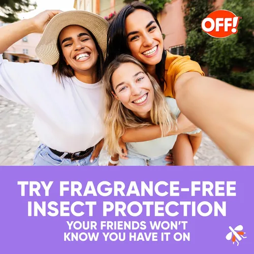 Vista 3 de OFF! Clean Feel - Gel transparente repelente de insectos con 20% de picaridina, protección sin DEET contra mosquitos y garrapatas, control de plagas