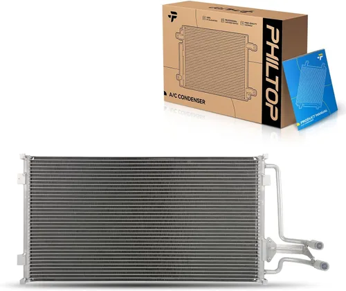 Vista 42 de PHILTOP Reemplazo del condensador de aire acondicionado para Ram1500 2003-2008, Ram2500 2003-2008, Ram3500 2003-2008, para OEM 5072993AB, 5072993AA