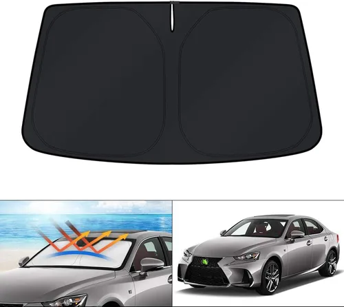 Vista 192 de KUST Parasol para parabrisas para BMW X1 F48 2016, 2017, 2018, 2019, 2020, 2021, 2022, accesorios de ajuste personalizado, parasol plegable