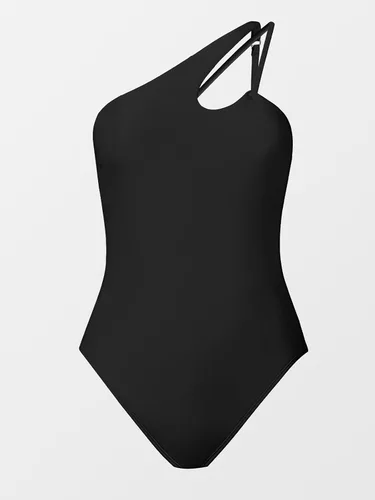 Vista 6 de CUPSHE Traje de baño de una pieza para mujer, traje de baño asimétrico con tirantes ajustables
