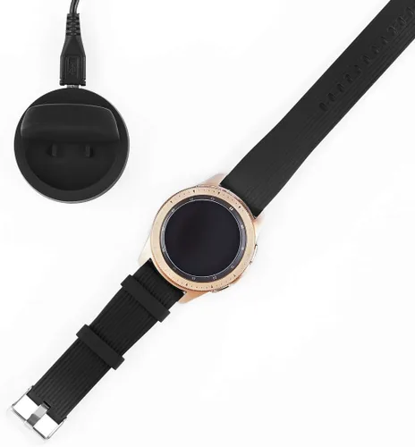 Vista 4 de MOTONG - Cable de carga USB para Samsung Galaxy Watch de 1.654 in y 1.811 in, cables de carga de repuesto USB para Samsung Galaxy Watch de 1.654 in