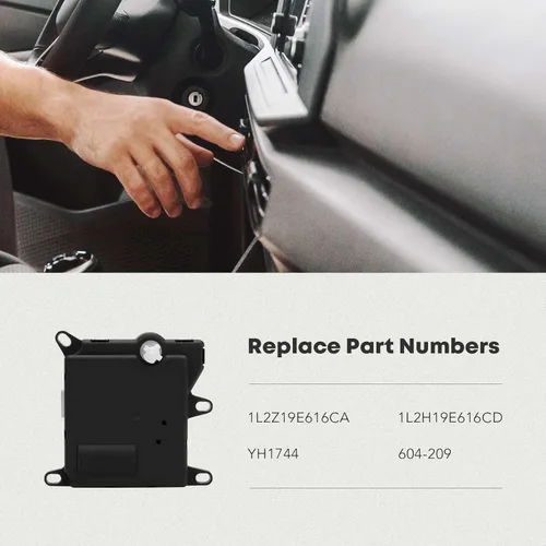 Vista 3 de Principal HVAC Actuador de puerta de aire calentador mezcla palancas de puerta para Ford Explorer Expedition Mercury Mountaineer