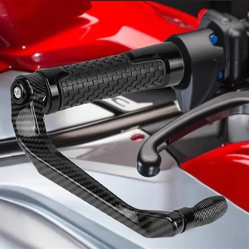 Vista 2 de Paramanos para Yamaha XMAX250 XMAX300 XMAX400 Xmax 250 300 400 X-MAX empuñaduras de manillar de motocicleta Protector de palanca de embrague