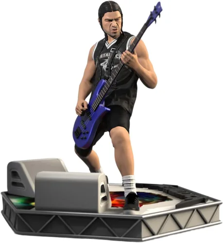 Vista 2 de Knucklebonz - Estatua coleccionable de edición limitada de Robert Trujillo (Metallica) (solo 3000 creados) - Rock Iconz, con licencia