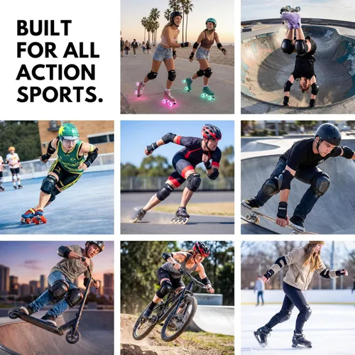 Vista 7 de Bont Protector de muñeca para adultos, para patinaje en línea, Roller Derby, parque, patinaje sobre hielo, monopatín, scooter