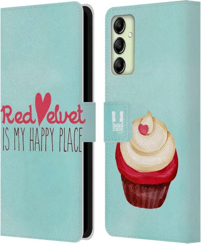 Vista 55 de Head Case Designs Assortment Cupcakes Happiness Leather Wallet Case Compatible with Samsung Galaxy A07 4G Surtido