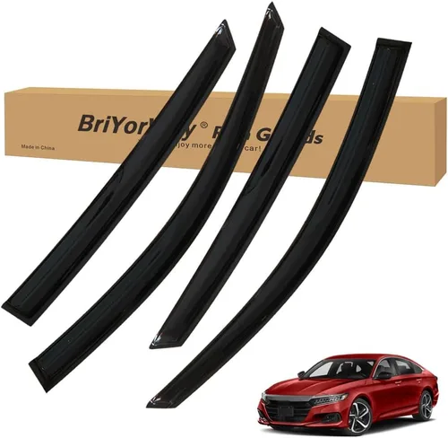 Vista 15 de Deflectores de Ventana y Protectores de Lluvia para Jeep Cherokee 2014 2015 2016 2017 2018 2019 2020 2021 2022 2023 Accesorios, para Deflectores