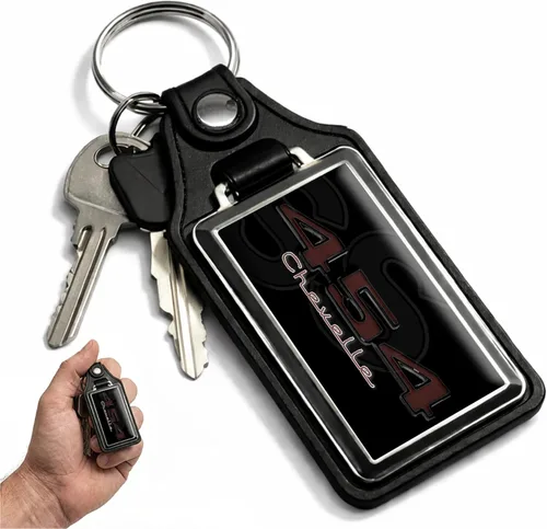 Vista 53 de Brotherhood Car Key Chain for Chevelle - Classic Models Keychain for Men and Women Gift Key Ring