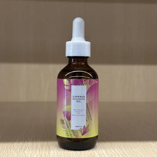 VG VOGCREST Cyperus Rotundus Oil: Pure Natural Oil to Slow Hair Regrowth, Hydrate and Soothe Skin After Shaving or Waxing - Suitable for All Skin