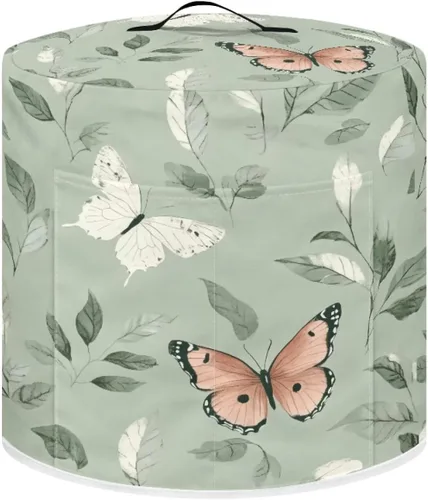 Vista 45 de Cubierta antipolvo para olla a presión de 6 cuartos, freidora de aire, arrocera, cubiertas antipolvo para electrodomésticos de cocina con bolsillos