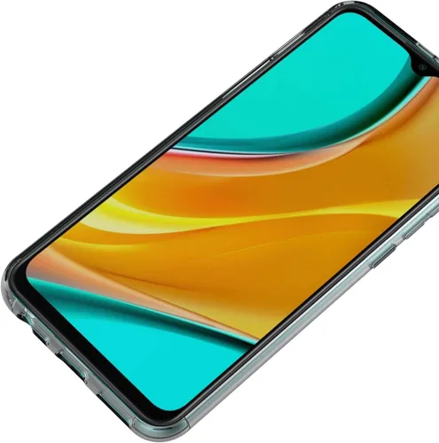 Vista 2 de MaiJin Caso para Xiaomi Mi Redmi 9 (6.53 inch) Suave TPU Gel De Caucho Protector Transparente Cubierta Trasera