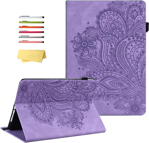 Vista 15 de Funda para Apple iPad 10.2 de 9ª/8ª/7ª generación (2021/2020/2019) con función de encendido y apagado automático, ultra fina y ligera, soporte