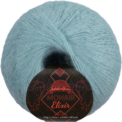 Vista 83 de JubileeYarn Mohair Elixir Yarn - 50g/Skein Baby Wool Blend - Cosmopolitan - 1 Skein