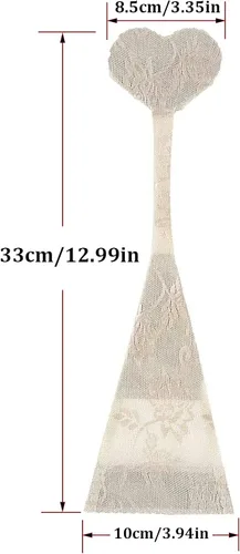 Vista 3 de HTRUIYA Bragas adhesivas invisibles para mujer, con forma de corazón, tanga sexy sin tirantes