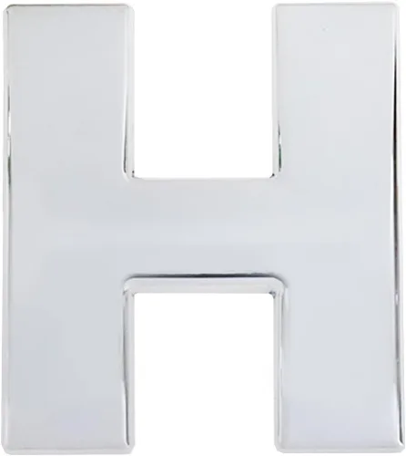 Vista 6 de Modengzhe 3D Metal Emblema de Coche Número 9 Adhesivo Cromado Aleación de Zinc Placa de Automóvil Decal