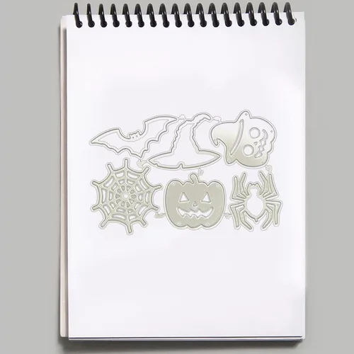 Vista 8 de Troqueles de corte de acero al carbono para hacer tarjetas de cumpleaños, álbum de recortes