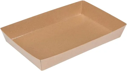 Vista 2 de Restaurantware Matsuri Vision - Bandejas de sushi grandes de 9 x 6 x 1.5 pulgadas, 100 cajas de embalaje de sushi a prueba de grasa, tapas se venden