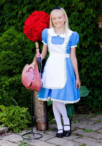 Vista 4 de Supreme Alice Costume Girl's Alice in Wonderland Dress Costume
