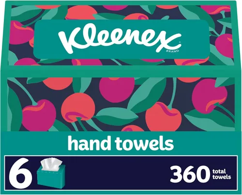 Vista 10 de Toallas de mano – 1 caja de 60 toallas de mano blancas en una caja dispensadora – El embalaje puede variar