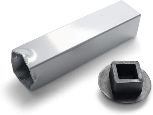 Vista 8 de Juego de 3 bases ancladas en el suelo de goma moldeada estilo Pro de Champro para béisbol y sóftbol, blanco, 15 x 3 pulgadas