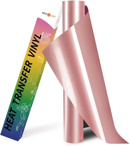 Vista 60 de HTVRONT - Rollo de vinilo termotransferible, 12 in x 8 ft para diseños en camisetas, fácil de cortar y despegar, para planchar y todas las máquinas