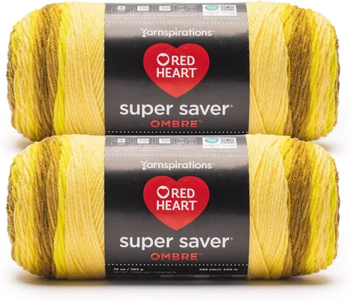 Vista 4 de Red Heart Super Saver - Estambre de alta calidad para agrupar