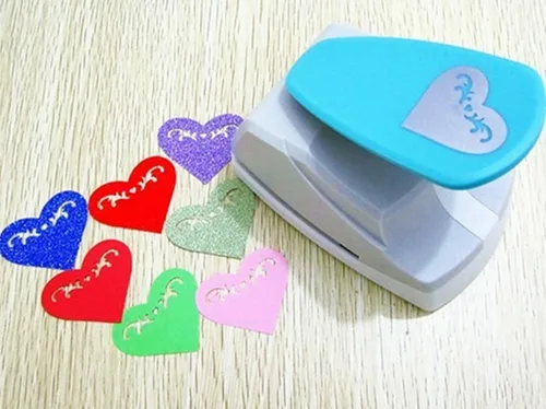 CADY Perforadora de papel para manualidades, para la vida creativa, manualidades, perforadora de 2 pulgadas, perforadora de papel de bricolaje para