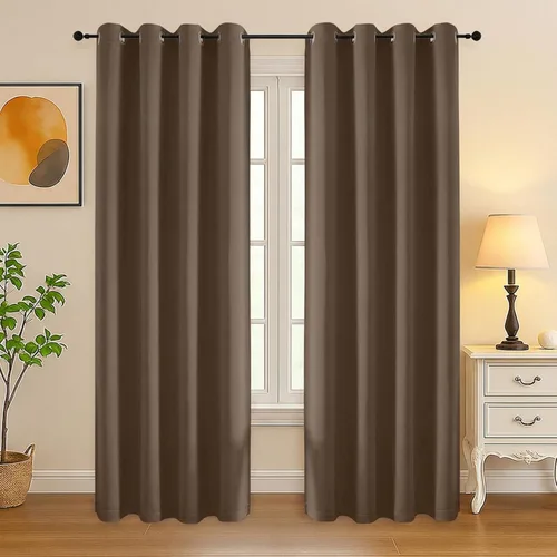 Vista 76 de Simplebrand Juego de 2 paneles de cenefa aguamarina para ventana de cocina de 14 pulgadas de largo, cortinas de oscurecimiento de habitación