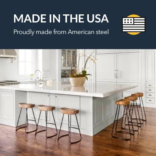 Vista 7 de Soportes de Hierro - Soporte Oculto para Encimera de Isla - Soportes Resistentes para Encimeras de Granito - Soportes de Acero para Isla de Cocina