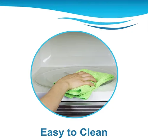 Vista 5 de HQRP - Bandeja giratoria de cristal para horno de microondas Samsung DE74-20002B DE74-20002A DE74-20002 1150157 MC7698W ME1460SB MG14H3020CM MG7980W