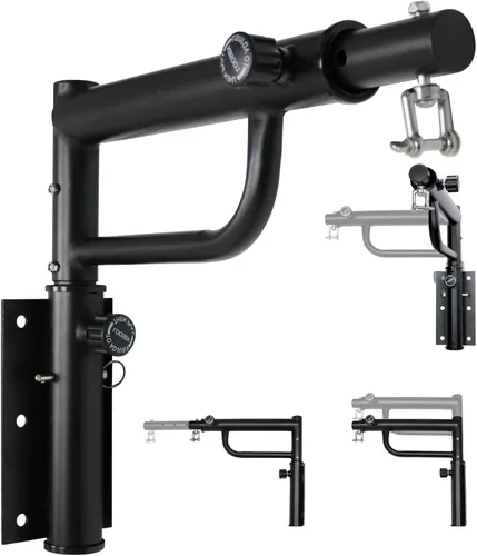 Heavy Bag Hanger Wall Mount Punching Boxing Bag Bracket Tube,Heavy Duty Adjustable Length & Height for Boxing, Taekwondo, Muay Thai Bags,for Home