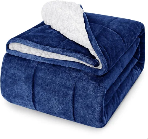 Vista 36 de yescool - Manta con peso, 7 libras, fresca, transpirable, con cuentas de cristal prémium, lavable a máquina, para dormir, 60-90 libras, 41 x 60 Gris